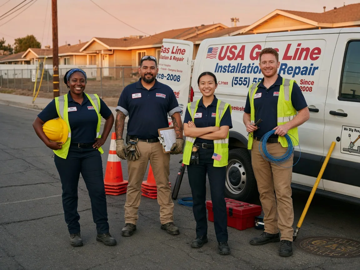 Gas Line Installation company in Odin, MN